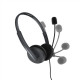 Energy Sistem Headset Office 2 Anthracite, On-ear, 3.5mm plug, retractable boom mic.