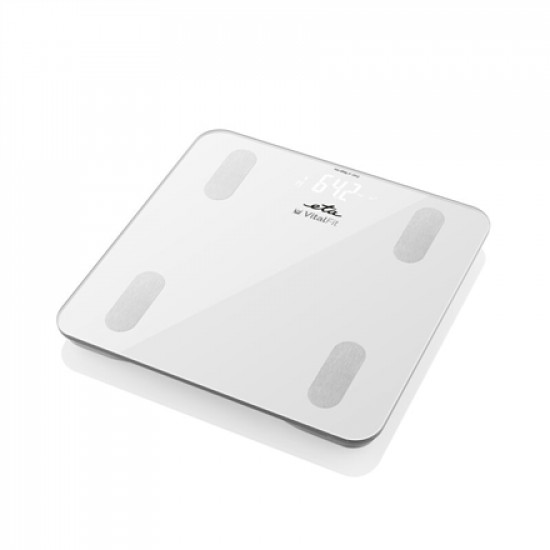 ETA Smart Personal Scale Vital Fit ETA678190000 Body analyzer, Maximum weight (capacity) 180 kg, Accuracy 100 g, Body Mass Index (BMI) measuring, White