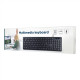 KEYBOARD MULTIMEDIA USB ENG/BLACK KB-MCH-04 GEMBIRD