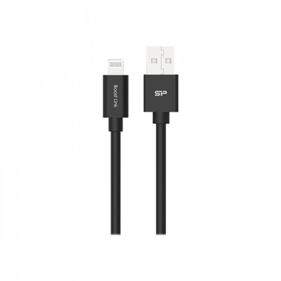 Silicon Power USB Type-A to Lightning Cable LK15 MFi Apple, PVC, Black