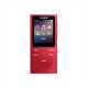 Sony Walkman NW-E394B MP3 Player, 8GB, Red