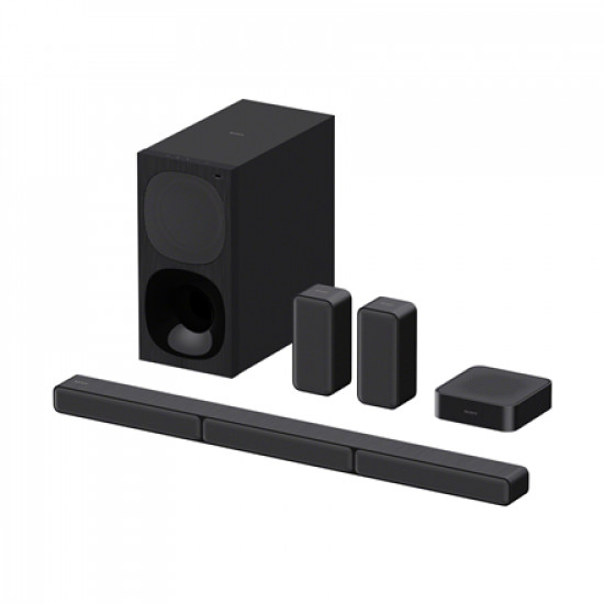 Sony | HT-S40R 5.1ch Home Cinema Soundbar with Wireless Rear Speakers | Black | No | USB port | Wi-Fi | Bluetooth | Wireless connection