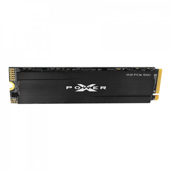 Silicon Power SSD XD80 512 GB, SSD form factor M.2 2280, SSD interface PCIe Gen3x4, Write speed 3000 MB/s, Read speed 3400 MB/s