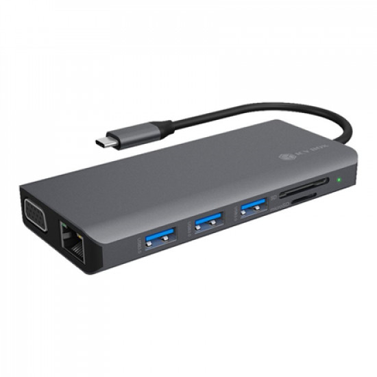 Raidsonic USB Type-C Notebook DockingStation IB-DK4070-CPD