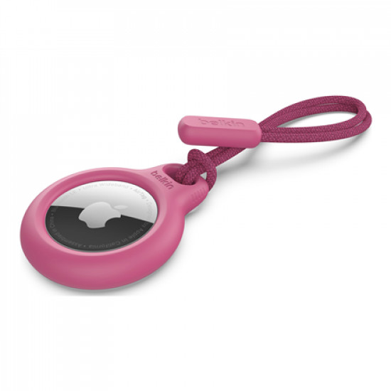 Belkin Secure Holder with Strap for AirTag Pink