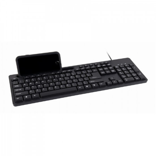 KEYBOARD MULTIMEDIA USB ENG/BLACK KB-UM-108 GEMBIRD