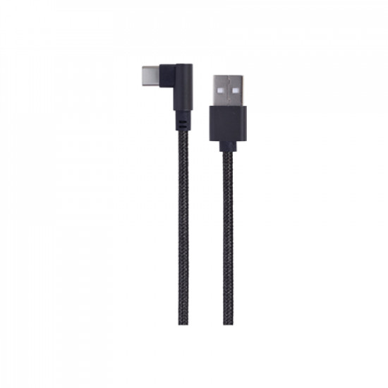 CABLE USB2 TO USB-C ANGLED/CC-USB2-AMCML-0.2M GEMBIRD