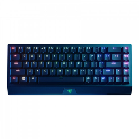 Razer | BlackWidow V3 Mini HyperSpeed | Mechanical Gaming Keyboard | Wireless | RGB LED light | US | Bluetooth | Black | Green Switch | Wireless connection