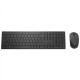 Dell | Pro Keyboard and Mouse (RTL BOX) | KM5221W | Keyboard and Mouse Set | Wireless | Batteries included | US | Black | Wireless connection