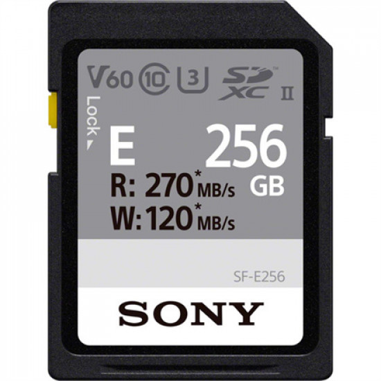 Sony SF-E256 256 GB, SDXC, Flash memory class 10