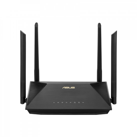 Asus Wireless AX1800 Dual Band Gigabit Router RT-AX53U Ethernet LAN (RJ-45) ports 4, Antenna type External antenna x 4