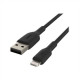 Belkin BOOST CHARGE Lightning to USB-A Cable Black, 0.15 m