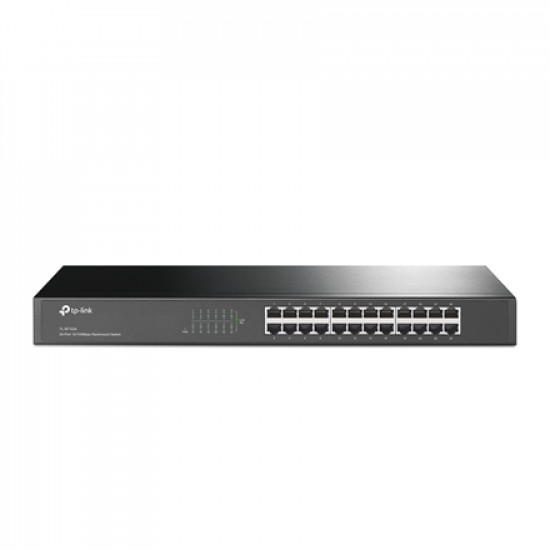 TP-Link 24-Port 10/100Mbps Rackmount Network Switch