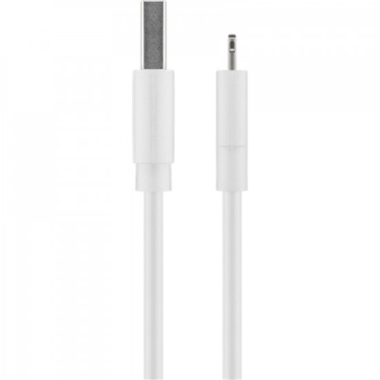 Goobay Lightning USB charging and sync cable 54600 White, USB 2.0 male (type A), Apple Lightnin male (8-pin)