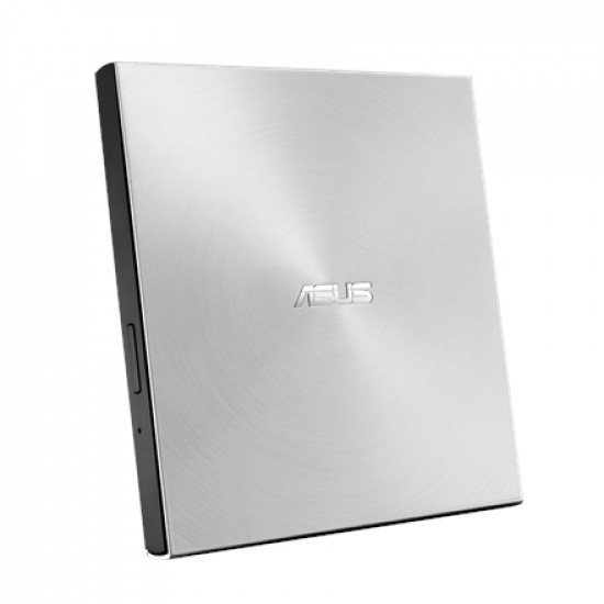 Asus ZenDrive U8M (SDRW-08U8M-U) Interface USB Type-C, DVD RW, CD read speed 24 x, CD write speed 24 x, Silver