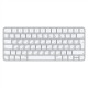 Apple Magic Keyboard MK2A3RS/A Compact Keyboard, Wireless, RU, Silver/ White, Bluetooth
