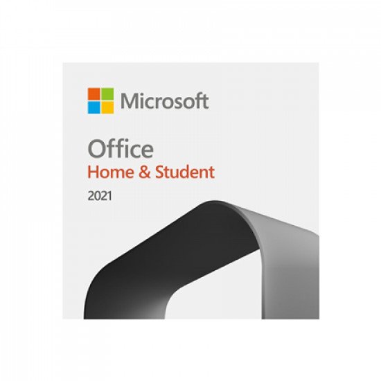 Microsoft Office Home and Student 2021 79G-05388 FPP, 1 PC/Mac user(s), EuroZone, English, Medialess, Classic Office Apps