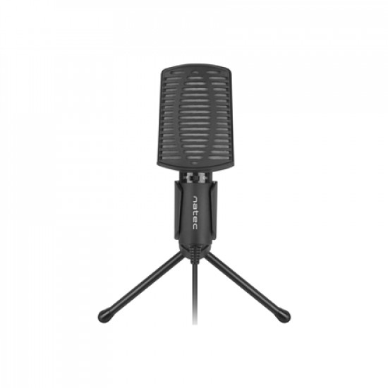 Natec Microphone NMI-1236 Asp Black, Wired