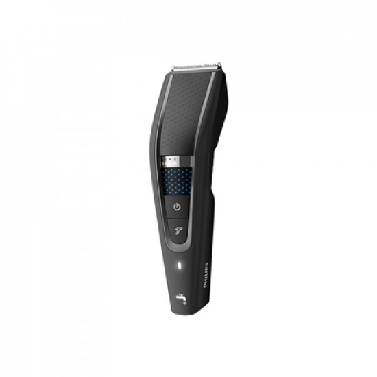 Philips Series 5000 Beard and Hair Trimmer HC5632/15 Cordless or corded, Number of length steps 28, Step precise 1 mm, Black