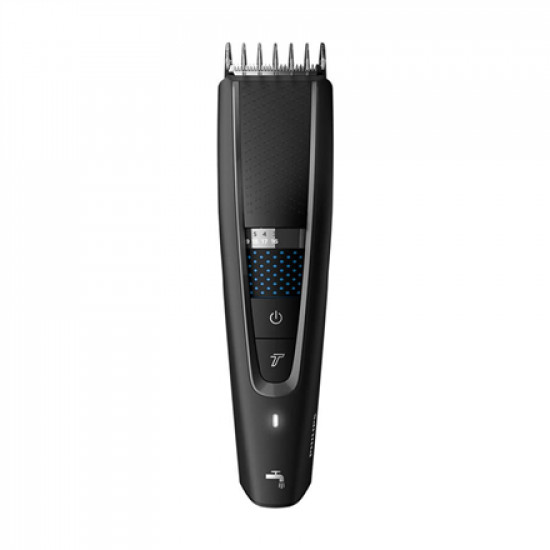 Philips Series 5000 Beard and Hair Trimmer HC5632/15 Cordless or corded, Number of length steps 28, Step precise 1 mm, Black