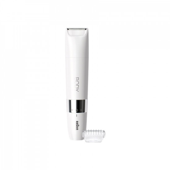 Braun Body Mini Trimmer BS1000 Number of power levels 1, Wet & Dry, White