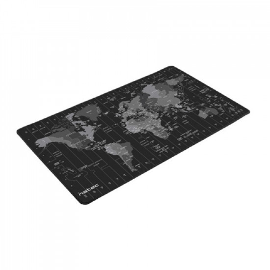 Natec Mouse Pad, Time Zone Map, Maxi, 800x400 mm