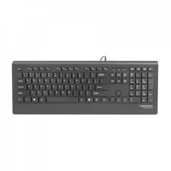 Natec Keyboard, Barracuda, US Layout, Slim