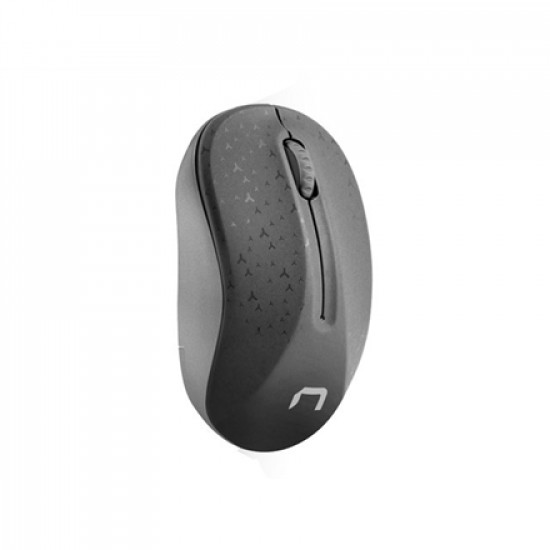 Natec Mouse, Toucan, Wireless, 1600 DPI, Optical, Black-Grey