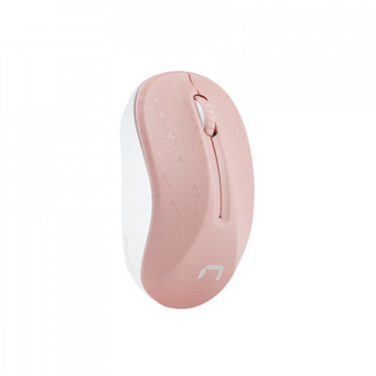 Natec Mouse, Toucan, Wireless, 1600 DPI, Optical, Pink-White