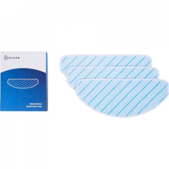 Ecovacs Washable Mopping Pad 3 pc(s), Blue, For DEEBOT T8/T9, OZMO Pro/OZMO Pro 2.0