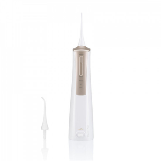 ETA Oral Irrigator Sonetic ETA270890000 Cordless, 200 ml, Number of heads 2, White/Gold