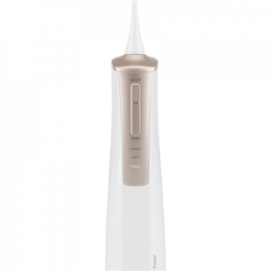 ETA Oral Irrigator Sonetic ETA270890000 Cordless, 200 ml, Number of heads 2, White/Gold