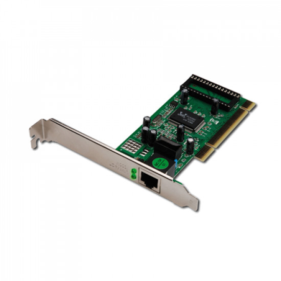 Digitus Gigabit Ethernet PCI Network Card DN-10110 PCI, 1000 Mbit/s