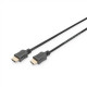 Digitus HDMI High Speed with Ethernet Connection Cable AK-330114-020-S Black, HDMI to HDMI, 2 m