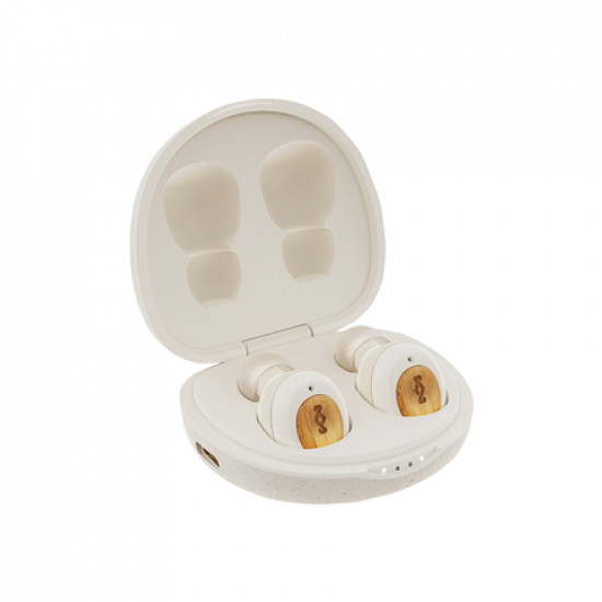 Marley True Wireless Earbuds Champion Built-in microphone, Bluetooth, In-ear, Cream