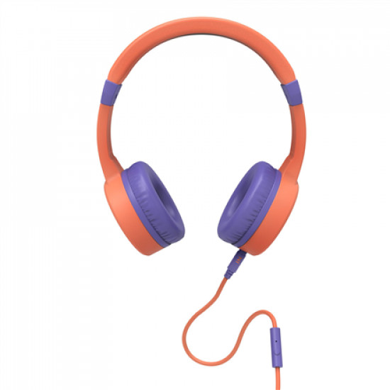 Energy Sistem Lol&Roll Pop Kids Headphones Orange (Music Share, Detachable Cable, 85 dB Volume Limit, Microphone) Energy Sistem