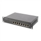 Digitus 8-port Gigabit Ethernet Switch DN-80114 10/100/1000 Mbps (RJ-45), Unmanaged, Rackmountable, Power supply type Internal, Ethernet LAN (RJ-45) ports 8