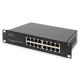 Digitus 16-port Gigabit Ethernet Switch DN-80115 10/100/1000 Mbps (RJ-45), Unmanaged, Rackmountable, Power supply type Internal, Ethernet LAN (RJ-45) ports 16