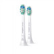 Philips Toothbrush Brush Heads HX9022/10 Sonicare C2 Optimal Plaque Defence Heads, For adults, Number of brush heads included 2, Sonic technology, White