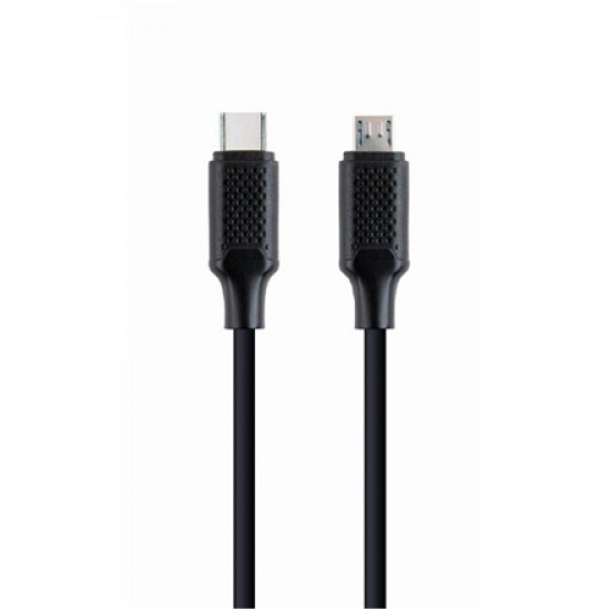 Gembird USB Type-C to micro-USB charging & data cable CC-USB2-CMMBM-1.5M 1.5 m, Black, USB Type-C, USB micro-B