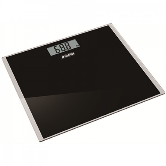 Mesko | Bathroom scale | 8150b | Maximum weight (capacity) 150 kg | Accuracy 100 g | Body Mass Index (BMI) measuring | Black