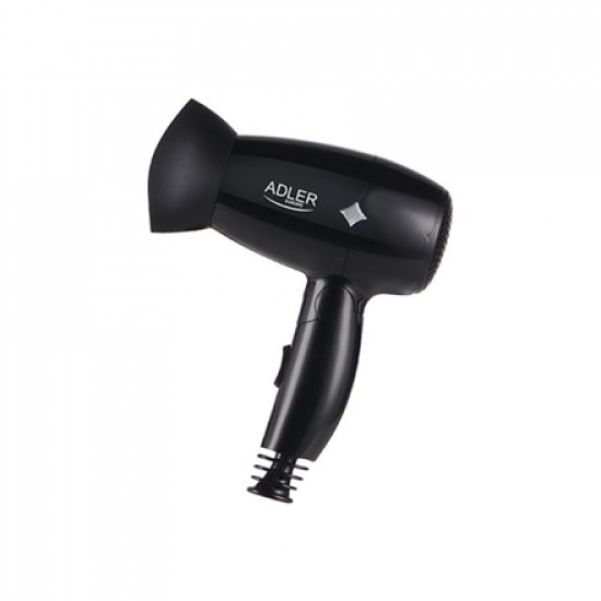 Adler Hair Dryer AD 2251 1400 W, Number of temperature settings 2, Black