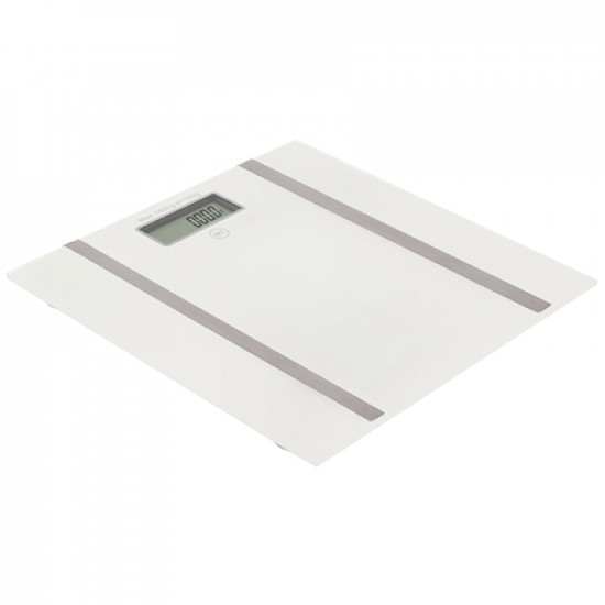 Adler Bathroom scale with analyzer AD 8154 Maximum weight (capacity) 180 kg, Accuracy 100 g, Body Mass Index (BMI) measuring, White