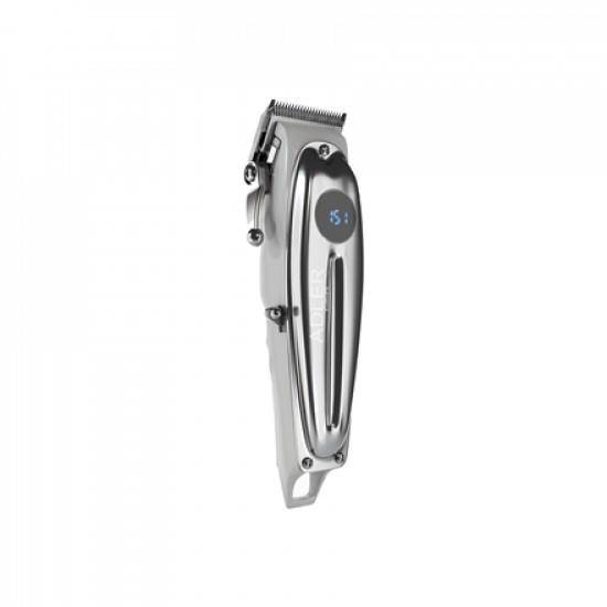 Adler Proffesional Hair clipper AD 2831 Cordless or corded, Number of length steps 6, Silver