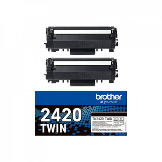 Brother TN2420 TWIN-pack toner, Black