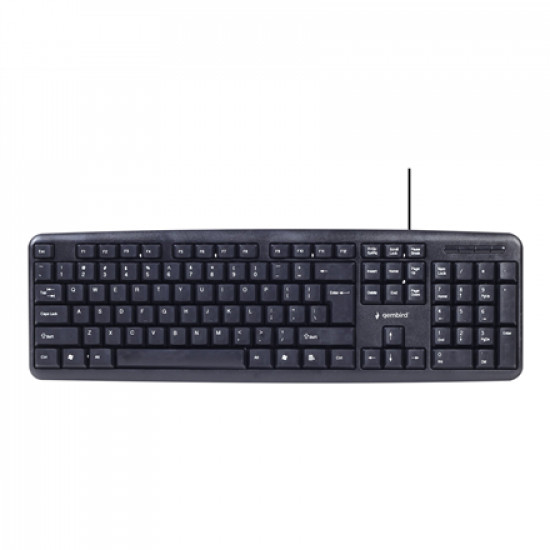 Gembird 4-in-1 Multimedia office set KBS-UO4-01 Keyboard, Mouse, Pad and Headset Set, Wired, Mouse included, US, Black