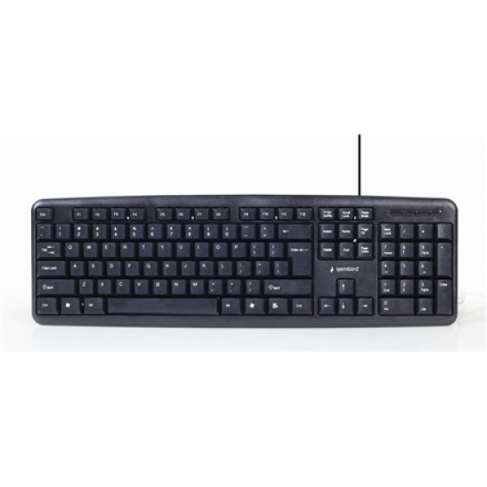 Gembird 4-in-1 Multimedia office set KBS-UO4-01 Keyboard, Mouse, Pad and Headset Set, Wired, Mouse included, US, Black