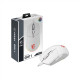 MSI Clutch GM11 Optical, RGB LED light, White, Gaming Mouse, 1000 Hz