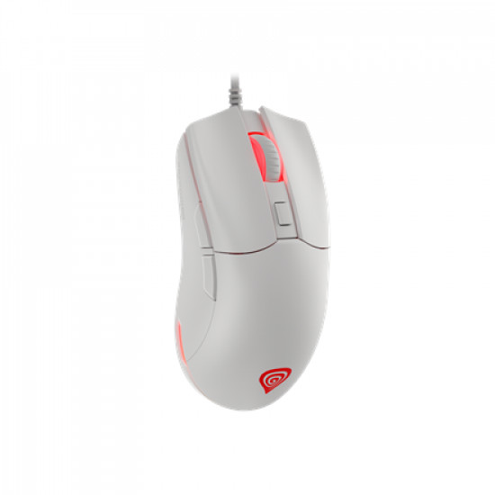 Genesis | Ultralight Gaming Mouse | Krypton 750 | Wired | Optical | Gaming Mouse | USB 2.0 | White | Yes