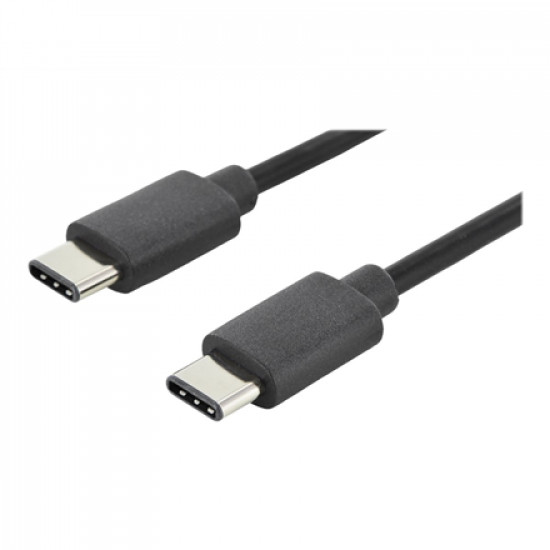 Digitus USB Type-C Connection Cable AK-300138-010-S USB Male 2.0 (Type C), USB Male 2.0 (Type C), Black, 1 m